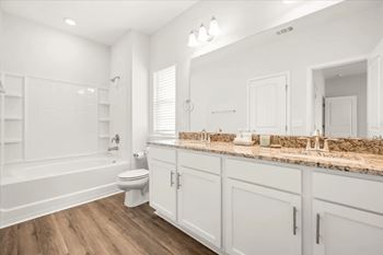 Garden tubs in main bath